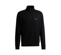BOSS Felpa BOSS Zetrust Regular-Fit con logo e cerniera a un quarto xxlarge Nero