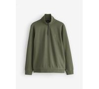 BOSS Felpa BOSS Zetrust Regular-Fit con logo e cerniera a un quarto xxxlarge verde