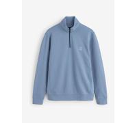 BOSS Felpa BOSS Zetrust Regular-Fit con logo e cerniera a un quarto xxxxlarge blu
