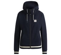 BOSS Felpa con cappuccio da equitazione in cotone elasticizzato italiano con zip - Style RIVA ZIP HOODIE SKY CAPTAIN, B6W1201 Blu scuro L