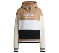 BOSS Felpa con cappuccio da equitazione in cotone elasticizzato italiano - Style FAYE HOODIE SIGNATURE, B6W1203 A disegni XL