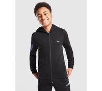 BOSS Felpa con Cappuccio Full Zip Fleece Small Logo Junior, nero 12Y