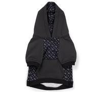 BOSS Felpa con cappuccio per cani con motivo con monogrammi - Style Dog Mixed Media Hoodie, B4FDAH006 Nero L