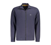 BOSS Giacca in terry di cotone con toppa con logo - Style Zestart, 50511709 Blu scuro XL