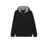 BOSS Felpa da Uomo con Cappuccio Mix&Match Jacket H, Nero1, M