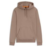 Boss Felpa da Uomo Wetalk Regular-Fit in Cotone con Logo Ricamato