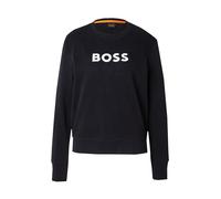 BOSS Felpa 'Ela 6' nero / bianco, Taglia XS
