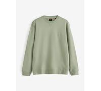 BOSS Felpa girocollo con logo BOSS Westart small verde