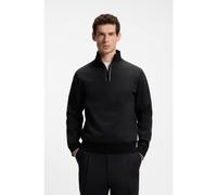 BOSS Felpa in cotone con collo a imbuto - Style H-Sidney 80, 50565603 Nero L