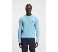 BOSS Felpa in misto cotone con logo a contrasto e mappatura del corpo - Style K_Momentum-Lite CN, 50541944 Celeste L