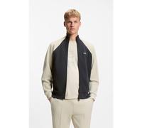 BOSS Felpa in misto cotone con profili a contrasto - Style SW_Join Skaz, 50553566 Bianco / Blu scuro L