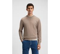 BOSS Felpa in terry di cotone con toppa con logo - Style Westart, 50509323 Marrone chiaro XXXL