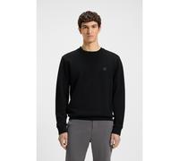 BOSS Felpa in terry di cotone con toppa con logo - Style Westart, 50509323 Nero S