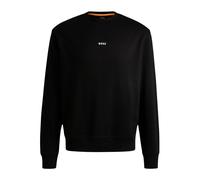 Boss - Felpa nera con logo stampato - - Sweatshirts & Hoodies - Uomo - Nero - M