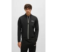 Felpa da tennis da uomo BOSS Samoo MB Full Zip - Nero (XL)