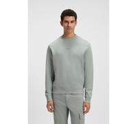 BOSS Felpa relaxed fit in terry di cotone con logo a contrasto - Style WeSmallcrew, 50514541 Calce S