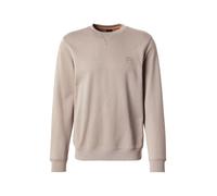 BOSS Felpa in terry di cotone con toppa con logo - Style Westart, 50509323 Marrone chiaro XXL