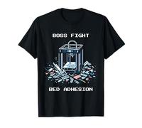 Boss Fight: Adesione del letto | Stampa 3D Pixel Art Maglietta