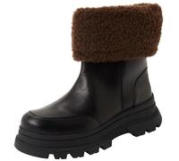 BOSS Foster_Bootie_rbltfr, Stivaletti alla Caviglia Donna, Nero, 40 EU