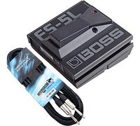 Boss FS 5L, interruttore a pedale, pedaliera + cavo jack da 3 m Keepdrum