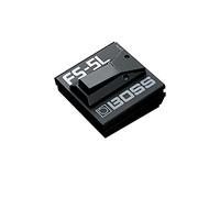 BOSS FS-5L Interruttore a Pedale Tipo Latch, Nero, interruttore a pedale tipo latch (una pressione attiva/un'altra disattiva) con LED