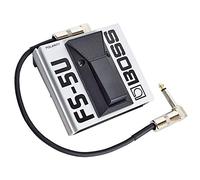 Boss FS-5U - Interruttore a pedale Momentary Switch + cavo patch Keepdrum, 30 cm