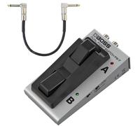 BOSS FS-7 - Interruttore a pedale Dual Footswitch + cavo patch Keepdrum, 30 cm