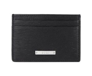 Boss Galleria Custodia per carte di credito RFID in pelle 10 cm nero