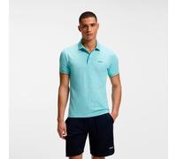 BOSS Active Polo slim fit con motivo goffrato a palline da tennis - Style PL_TOC Game 1, 50564785 Celeste S