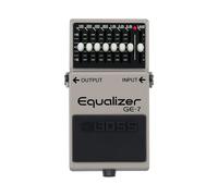 BOSS GE-7 Pedale EQ a 7-Bande, Pedale EQ compatto a 7 bande con cursori EQ regolabili