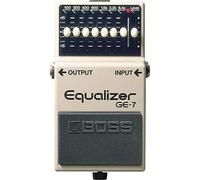 Boss GE-7 Equalizzatore Pedale Chitarra Effetti Beige & Nero 7 Fascia Nuovo