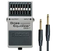 Boss GEB-7 Bass Equalizzatore EQ Effetti pedale + cavo jack Keepdrum