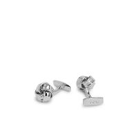 BOSS Gemelli con design a nodo - Style B-KNOT2-CUF, 50552425 Color argento pz.