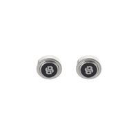 Boss - Gemelli rotondi con design reversibile - - Accessories - Uomo - Nero - ONE SIZE