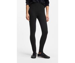 BOSS Ghette con dettaglio cucitura in jersey Punto Milano - Style C_Tegging1, 50556872 Nero 46