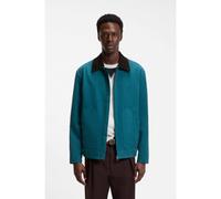 BOSS Giacca BOSS BY BECKHAM in cotone con colletto a contrasto - Style Cenim_DB, 50562805 Blu 44