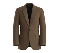 Boss - Giacca da abito slim fit in misto lana - - Suits - Uomo - Marrone - M