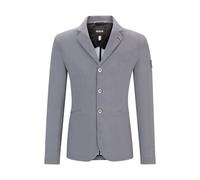 BOSS Giacca da sfilata equestre elasticizzata con effetto sale e pepe - Style ALLEN SHOW JACKET, B4M0101 Argento L