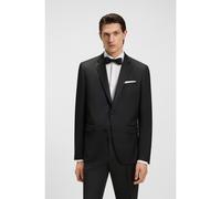 BOSS Giacca da smoking slim fit in serge di lana vergine - Style H-Huge-Tux-N-B1, 50469191 Nero 44