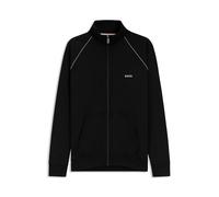 BOSS Giubbotto in cotone elasticizzato con logo ricamato - Style Mix&Match Jacket Z, 50515366 Nero L