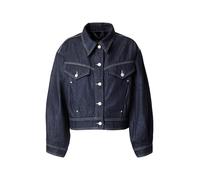 BOSS Giacca trucker regular fit in denim effetto slavato con lavaggio rinse - Style C_BOMBER TRUCKER 1.0, 50552464 Blu scuro L