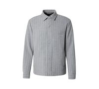 BOSS Sovracamicia relaxed fit con righe e logo scritto a mano - Style C-Carper-Coach-251, 50534987 Grigio a motivi 52