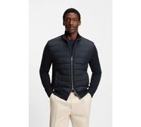 BOSS Giacca in materiali misti con pannello anteriore imbottito - Style H-Hernesto, 50549991 Blu scuro XXXL