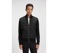 BOSS Giacca in materiali misti con pannello anteriore imbottito - Style H-Hernesto, 50549991 Nero XXXL