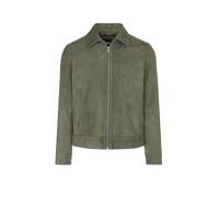 BOSS Giacca in pelle H-MALBANO verde scuro | 52