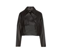 BOSS Giacca in pelle relaxed fit con styling trench - Style Sarcae, 50559306 Marrone scuro 48