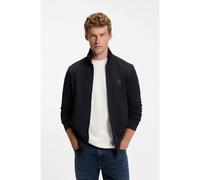 BOSS Giacca in terry di cotone con toppa con logo - Style Zestart, 50511709 Blu scuro L