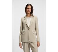 BOSS Giacca regular fit in crêpe antipiega - Style Jocaluah, 50490053 Beige chiaro 42