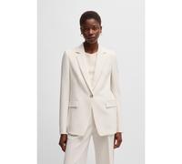 BOSS Giacca regular fit in crêpe antipiega - Style Jocaluah, 50490053 Bianco 50