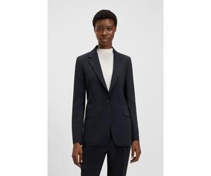 BOSS Giacca regular fit in crêpe antipiega - Style Jocaluah, 50490053 Blu scuro 44